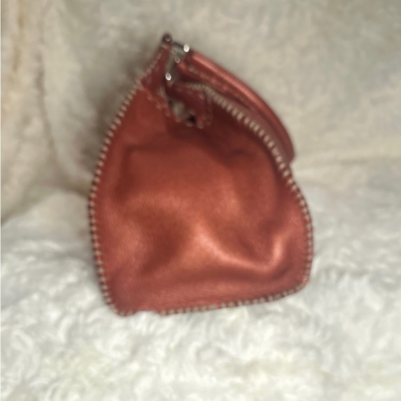 Copper Fendi shoulder bag with silver hardware. - Picture 6 of 10